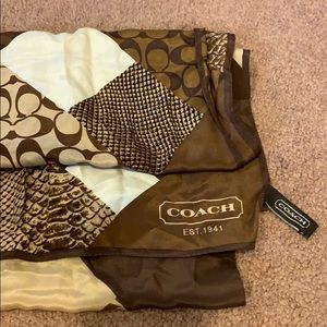 Coach scarf